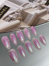 DREAM Shine Yue Rose Pure Hand Armor Wear Armor 2025 New Year Clause Cat Eyes White Short Clause Claw Patch